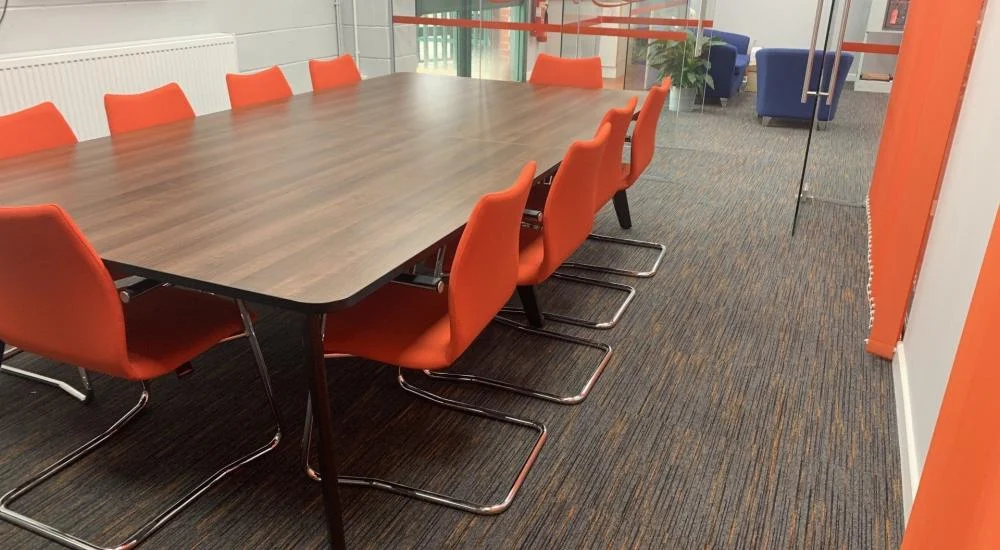 Offices and Commercial Rockwood Floors can install high-quality, durable and safe flooring for offices and other commercial sites.