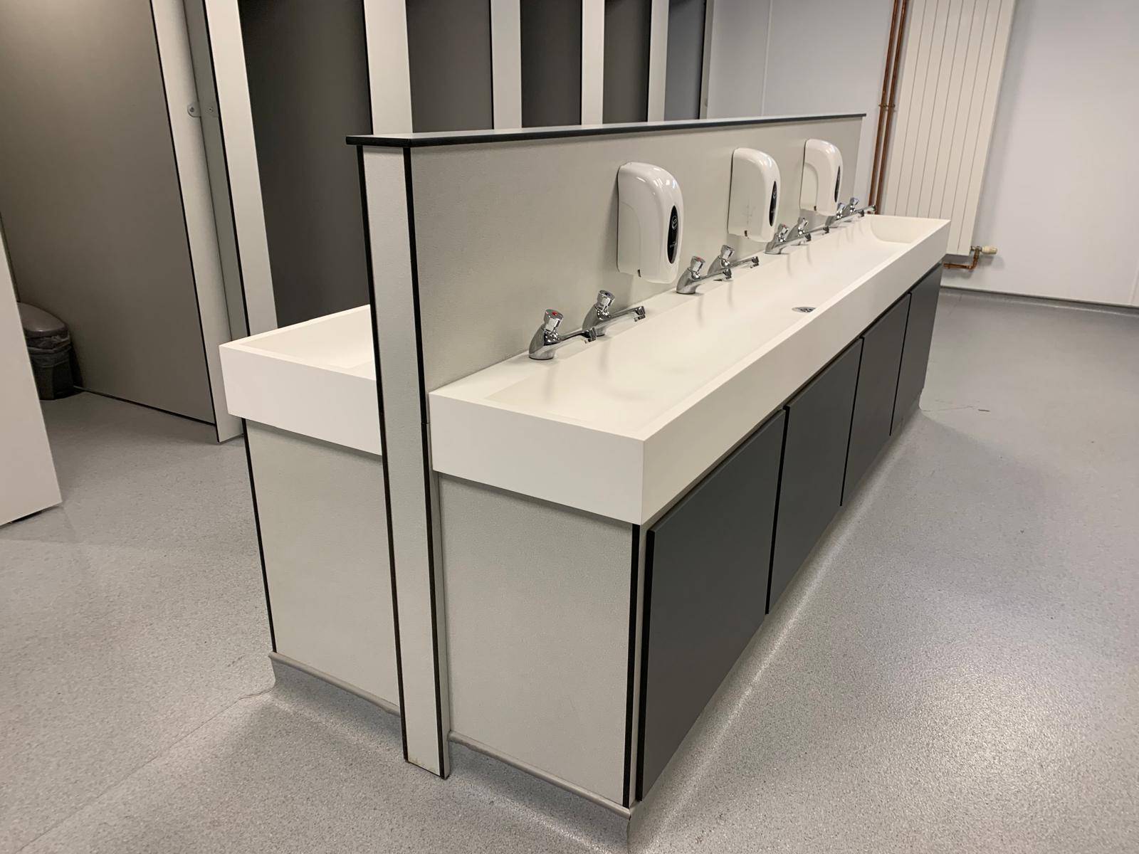 This Wigan school loved how we converted old toilets into a bright, secure, gender-neutral washroom that boosts safety