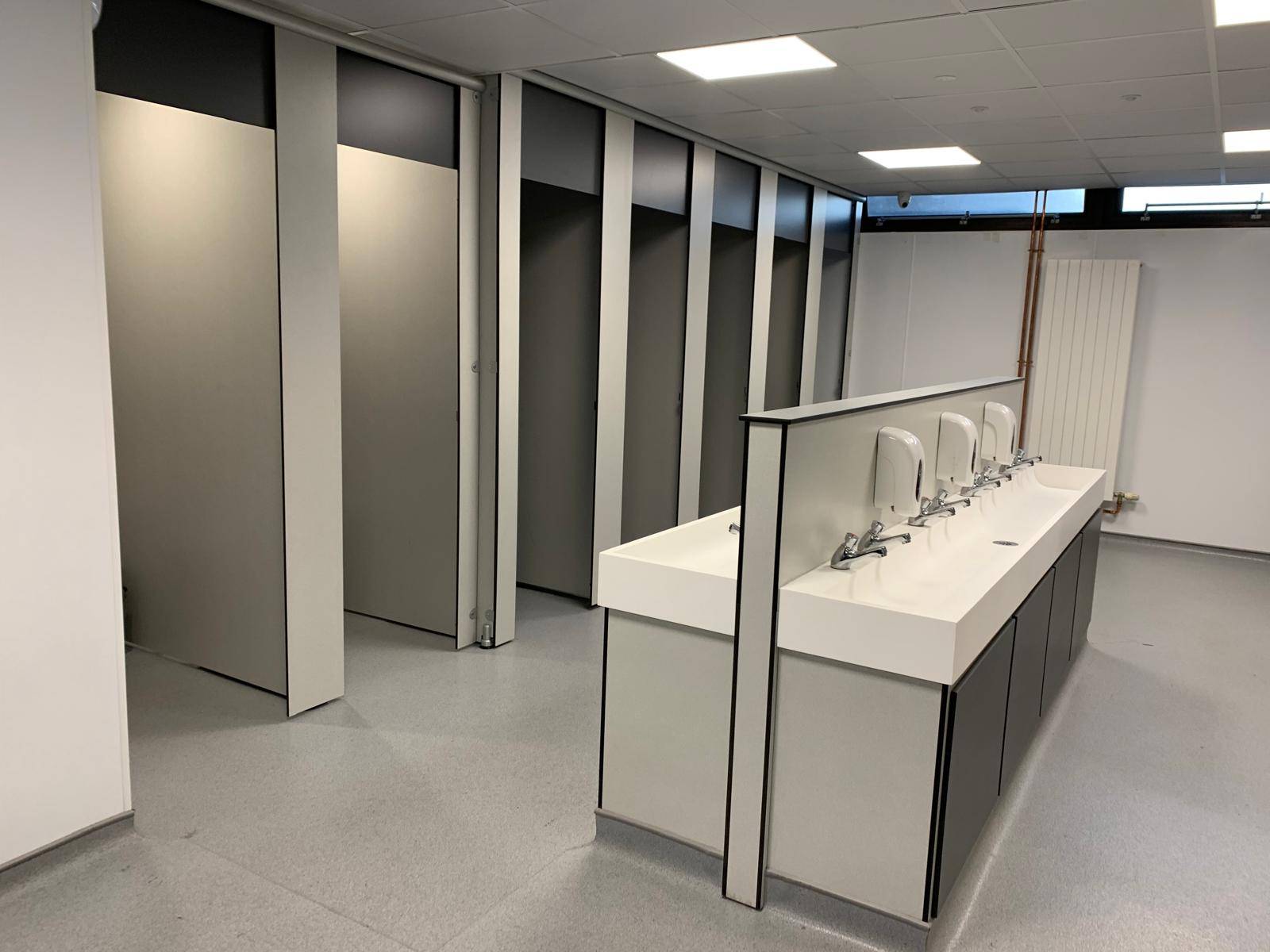 This Wigan school loved how we converted old toilets into a bright, secure, gender-neutral washroom that boosts safety