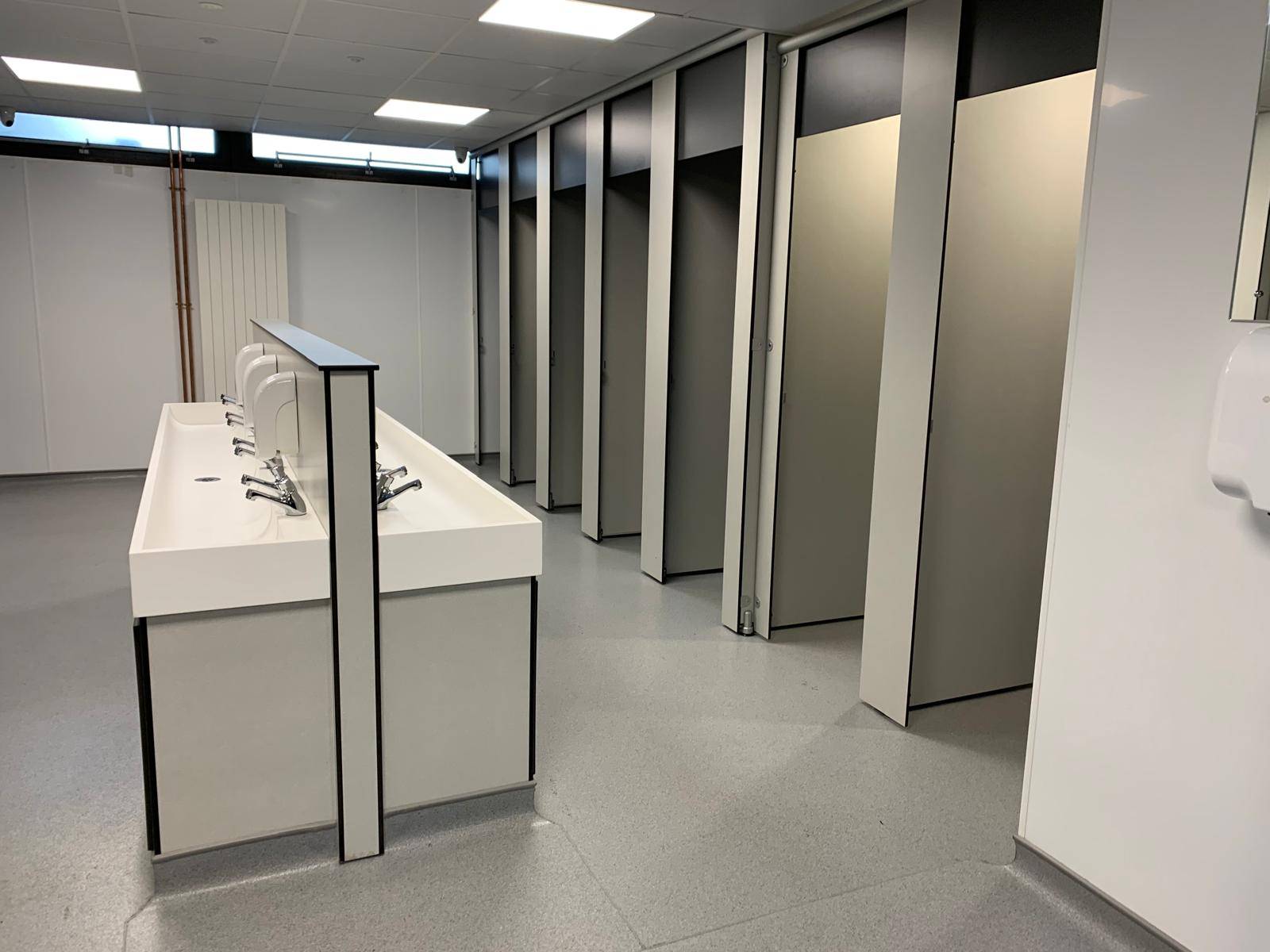 This Wigan school loved how we converted old toilets into a bright, secure, gender-neutral washroom that boosts safety