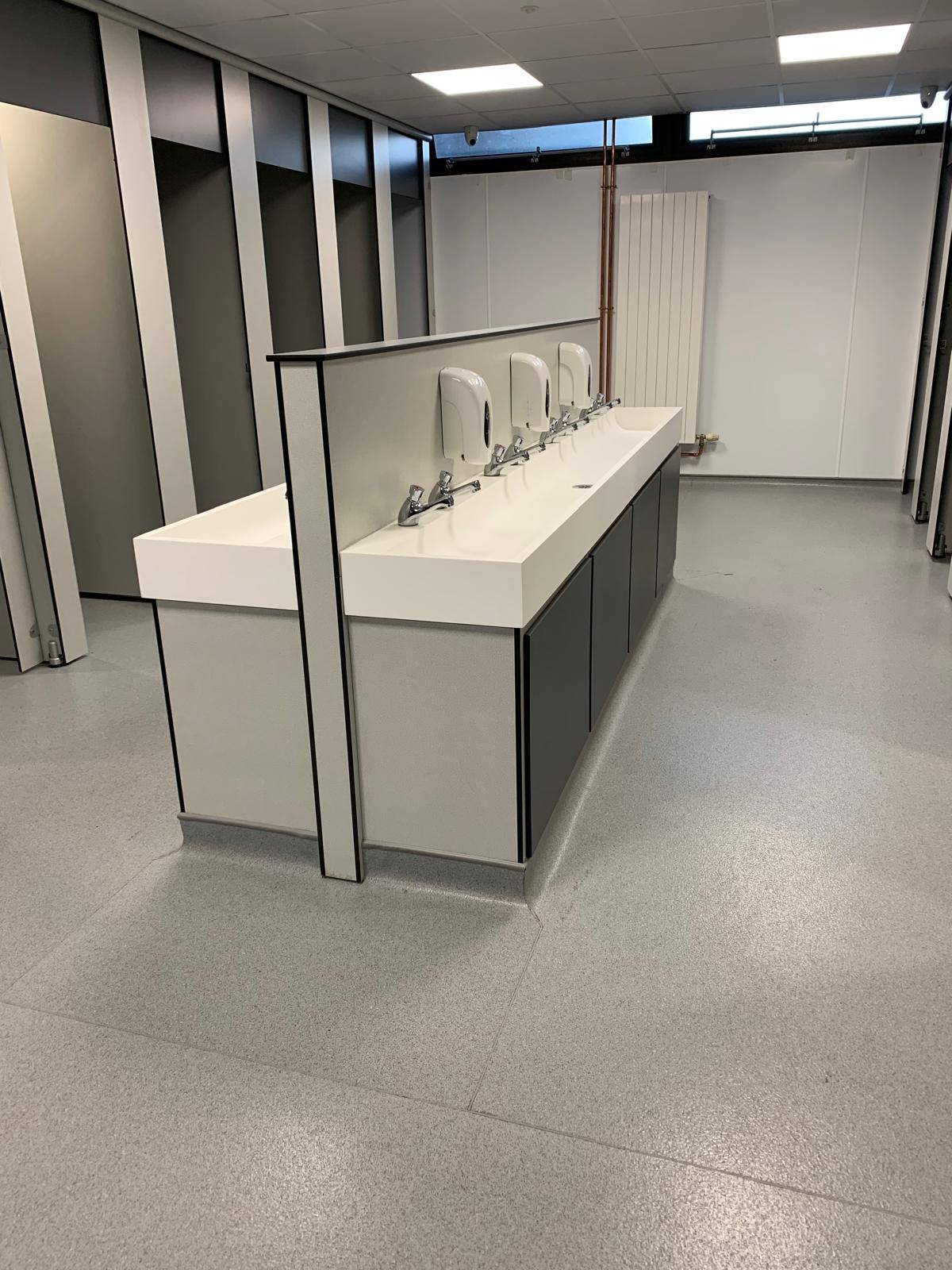 This Wigan school loved how we converted old toilets into a bright, secure, gender-neutral washroom that boosts safety